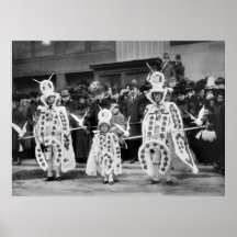Mummers Parade, New Year's Day, 1909 Posters