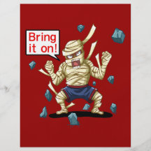 Mummy(Bring it on!) Flyer Design