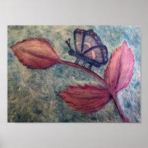Mums Butterfly Home Decor_Inspirational Art Poster