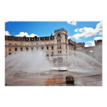 Munchen fountain photo print