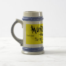 MUNDER THUG-Amber/Logger-The O'L ONE, TWO PUNCH Mugs