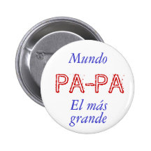 Mundo El más grande  PA-PA Button