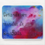mundos de acuarela mouse pads