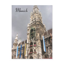 munich cathedral postcard