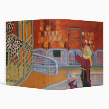 MUNICH ZOO/TIERPARK HELLABRUNN VINYL BINDER