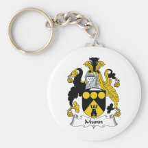 Munn Family Crest Key Chain