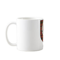 Munro Clan Crest Badge Tartan Coffee Mug