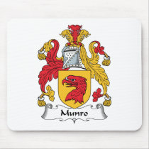 Munro Family Crest Mouse Mat