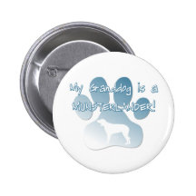 Munsterlander Granddog Pinback Button