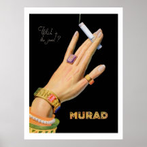 MURAD (Vintage 1920s ads) Print