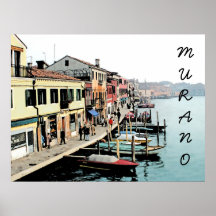 MURANO, Italy--travel poster