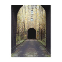 Murder Corridor, Barbican, Alnwick Castle, Northum Post Card