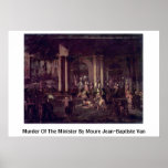 Murder Of The Minister By Moure Jean-Baptiste Van Poster