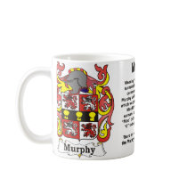 Murphy Family Crest on a mug