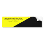 Murray Rothbard and Anarcho-Capitalism bumper stickers