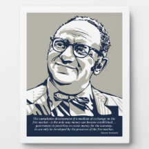 Murray Rothbard Photo Plaques