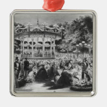Musard concert at the Champs-Elysees, 1865 Ornament