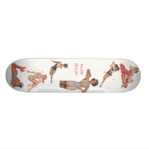 Musashi conçoit le pin-up plateau de skate
