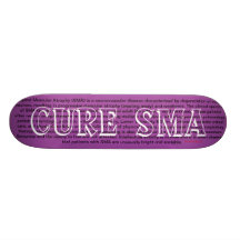 Musashi Designs Cure SMA Custom Skate Board