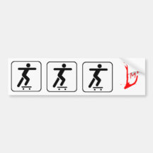 Musashi Designs Stickpushers Bumper Stickers