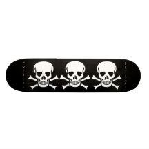 Musashi Designs Triple Skull Skate Deck