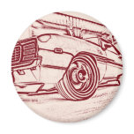 Muscle car magnets