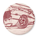 Muscle car magnets