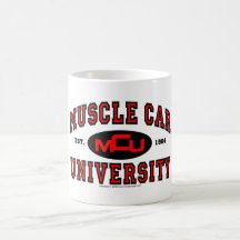Muscle Car University Coffee Mugs