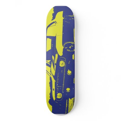 Muscle skateboard by foulis