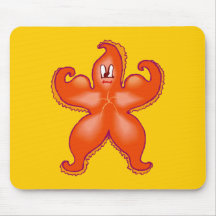 Muscle Starfish Mousepads