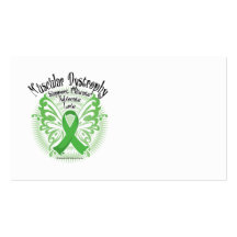 Muscular Dystrophy Butterfly 3 Business Cards