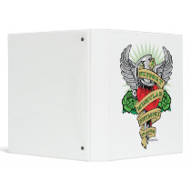 Muscular Dystrophy Dagger 3 Ring Binder