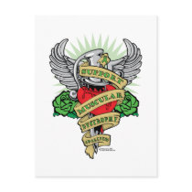 Muscular Dystrophy Dagger Post Card
