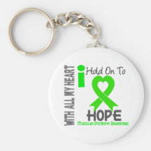 Muscular Dystrophy I Hold On To Hope Key Chain