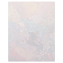 Muse On Pegasus By Redon Odilon (Best Quality) Custom Letterhead