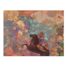 Muse sur Pegasus Cartes Postales