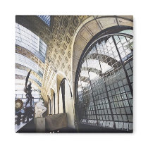 "Musee d'Orsay" Paris Museum Watercolor Refrigerator Magnets