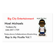 MUSH the Don Bussiness Cards Business Card Templates