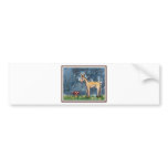 mushroom eating baby deer bumper stickers