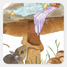 Mushroom Fairy Stickers