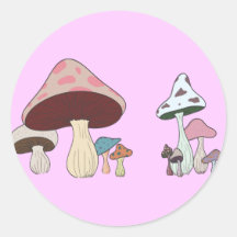 Mushroom Grouping Stickers