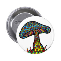 Mushroom Hill Pinback Buttons
