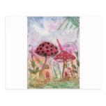 Mushroom Houses Post Card