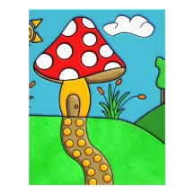 Mushroom Letterhead