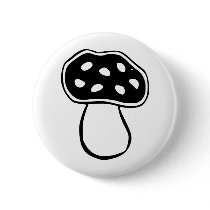 Mushroom Psilocybin Trip Pin