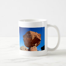 Mushroom Rock, Tinna National Park, Israel Mug