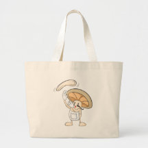 Mushroom Shirts - Mushroom Chef Baker Dough Bags