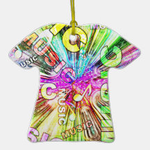 Music Background Ornaments