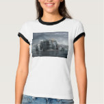 Music band 80s style custom made white t-shirt