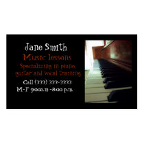 Music Business Card Templates